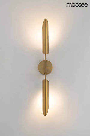 MOOSEE lampa ścienna LOCCA złota (MSE010400225) - Moosee