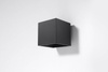 Kinkiet QUAD 1 czarny (SL.0057) - Sollux