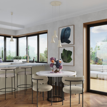 Lampa wisząca ESTRIA 1 beżowa (SL.1870) - Sollux Lighting