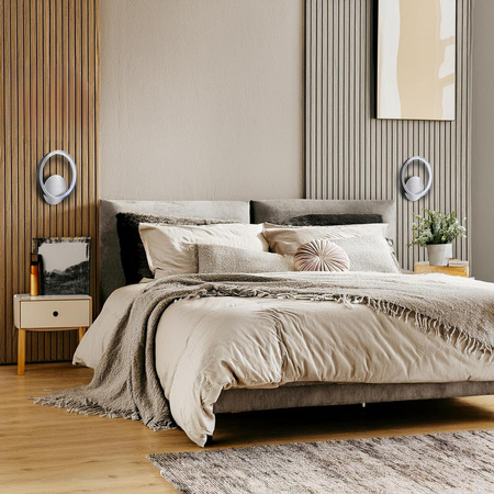 Kinkiet HOOP CHROME 7W LED (ML1548) - Milagro