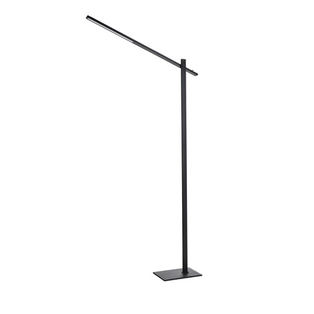 Ściemnialna czarna lampa podłogowa ONTARIO FLOOR DIMM SWITCH BK (AZ6803) Azzardo