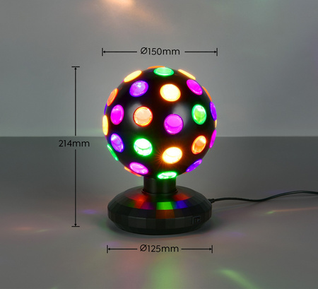 Ozdobna kolorowa lampa stołowa ZERO (R53831102) - RL