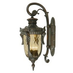 Lampa zewnętrzna, kinkiet PHILADELPHIA kol. STARY BRĄZ (PH2/L OB) - Elstead Lighting