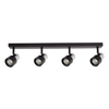 Lampa sufitowa Cino Spot 4 czarna (ML9951) - Milagro