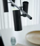 Lampa wisząca ALANIS Nordlux GU10 15W Metal Czarny