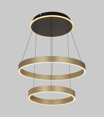 Lampa wisząca podwójna Marling złota (6072-304) - 