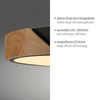 LAMPA SUFITOWA BILA BLACK (14288-18) - Paul Neuhaus