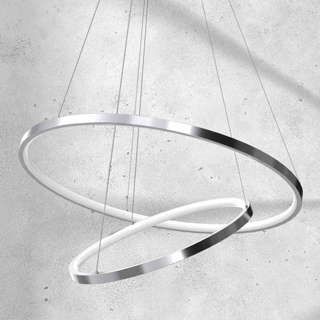 Lampa wisząca ROTONDA CHROME 51W LED (ML7943) - Milagro