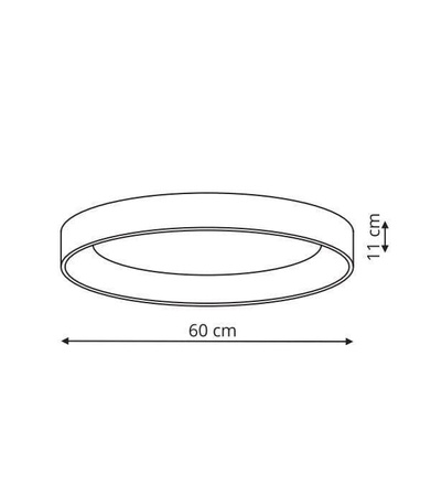 Plafon Georgia złoty (LP-049/1C GD ) - Light Prestige