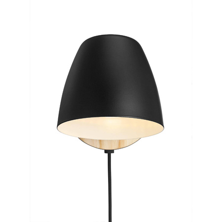 Lampa ścienna THEO Nordlux GU10 35W Metal Czarny