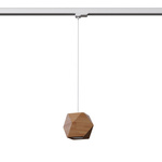 Lampa wisząca na szynie WOODY naturalne drewno GU10 3000K 7W 510lm #W (MYL.00167) - Make Your Light
