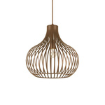 Lampa wisząca ONION Brązowy (ONION_SP1_D38) - Ideal Lux