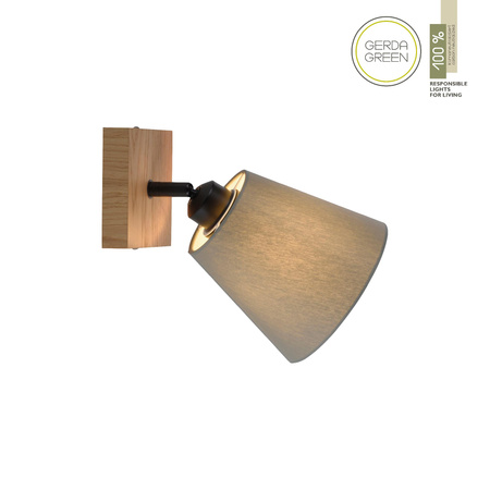 GREEN MICHEL LAMPA SUFITOWA/ KINKIET DREWNO (11581-79) - Paul Neuhaus