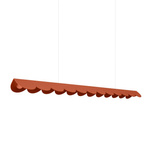Lampa wisząca BISCUIT ochra czerwona LED 3000K (TH.558) - Thoro Lighting