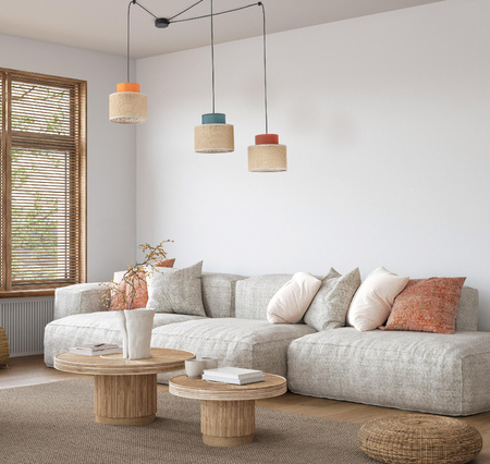 Kaskadowa lampa wisząca DUO JUTA MIX 3 (3140) - TK Lighting