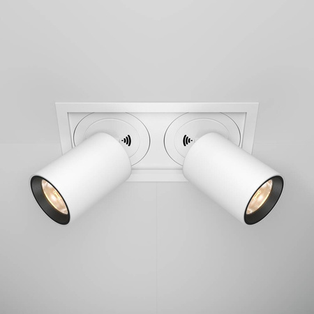 Lampa wpuszczana Hidden (DL095-02-10W3K-W) - Maytoni