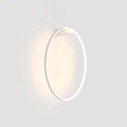 Kinkiet MIRROR duży biały (LP-999/1W L WH) - Light Prestige