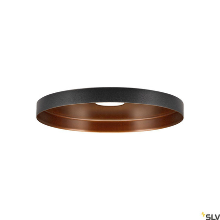 LALU® PLATE 15,Klosz, Mix&Match, wys.: 1,5 cm, czarny (1007544) - SLV