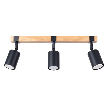 Plafon FAGER 3 czarny (SL.1345) - Sollux Lighting