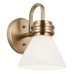 Kinkiet Farum - 1 źródło światła - Szampański brąz (KL-FARUM1-CPZ) - Elstead Lighting
