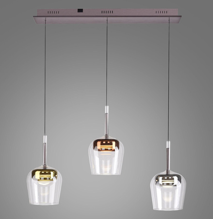 Lampa na pilota i aplikację, z płynną regulacją wysokości Q-KON MULTIKOLOR (2742-70) - Paul Neuhaus