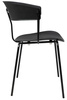 Krzesło JETT czarne - polipropylen, metal (PC-161) - King Home