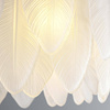 Lampa wisząca PIUMA LONG biała 100 cm (ST-6289-10C) - Step into Design