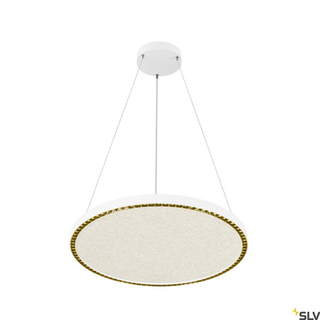 Lampa wisząca ONE CUBE, 3000 K, DALI 2, Touch, biała (1007662) - SLV