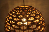 Lampa wisząca Boho ażurowa Hiacynt wodny 46x46x134cm (55874-017) - DIJK