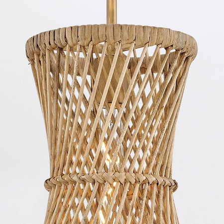 Lampa wisząca Twyla - 1 źródło światła - Oksydowane złoto (QN-TWYLA-1P-BNG) - Quintiesse