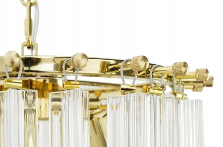 Lampa wisząca WAVE złota 60 cm (DP0339-600 gold) - Step into Design