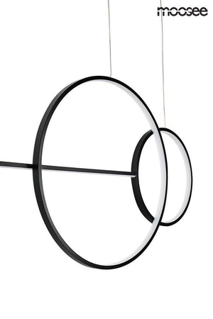 Lampa wisząca RAGE czarna (MSE010100274) - Moosee