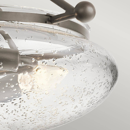 Lampa sufitowa Belle - Stary brąz (QN-BELLE-SF-OZ) - Quintiesse