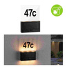 Outdoor Solar numer domu Neda IP44 PIR Antracyt nie szkodzi insektom (PL94725) - PAULMANN