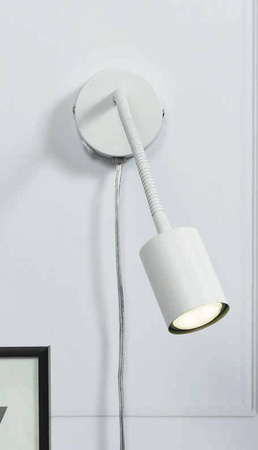 Giętki kinkiet EXPLORE Nordlux GU10 7W Metal Biały