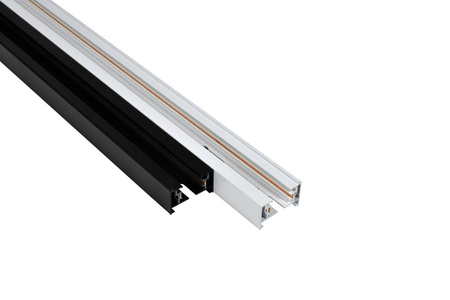 Szyna 1-fazowa STORM dł. 1 m z zakończeniami, kolor biały (Blaupunkt-S1W1)