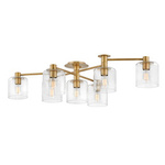 Lampa sufitowa Axel - Stary mosiądz (QN-AXEL7-HB) - Quintiesse