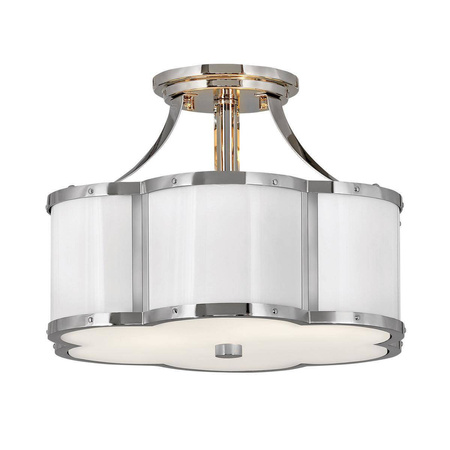 Lampa sufitowa Chance, Polerowany nikiel (QN-CHANCE-SF-S-PN) - Quintiesse