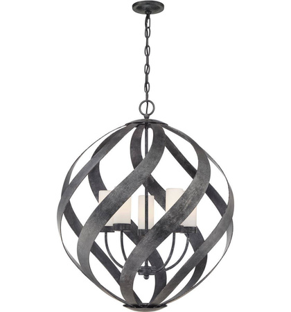 Latarnia wisząca Blacksmith - 5 źródeł światła (QN-BLACKSMITH-5P-OBK) - Quintiesse