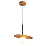 Lampa wisząca Orbit (QN-ORBIT-P-M-TEAK) - Quintiesse