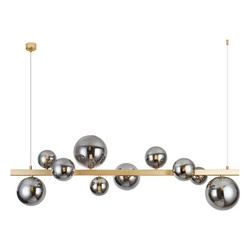 Stelaż podłużny do lampy BUBBLES LAMPBODY LINE 10 Złoty (AZ5868) - Azzardo