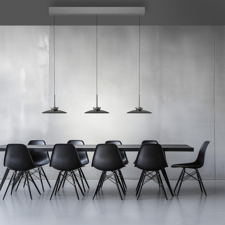 PURE MOON LAMPA WISZĄCA PLATYNOWA (2193-15) - Paul Neuhaus