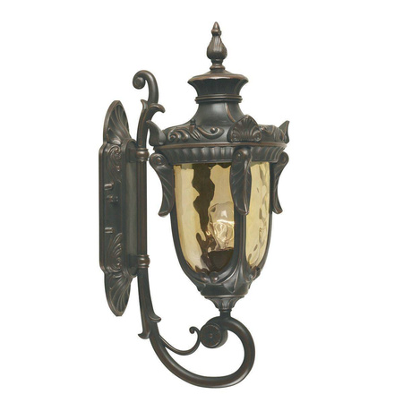 Lampa zewnętrzna, kinkiet PHILADELPHIA kol. STARY BRĄZ  (PH1/M OB) - Elstead Lighting