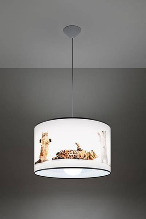 Lampa wisząca do pokoju dziecka wzór KOTY 40 (SL.1421) - Sollux Lighting