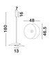 Lampa wisząca wewnętrzna YACUIBA (LE44739) - Luces Exclusivas