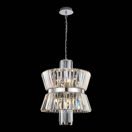 Żyrandol AURELIA CHROME 8xE14 (ML0404) - Milagro