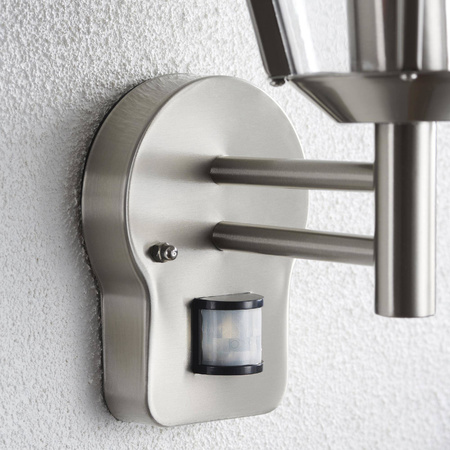 Kinkiet Inova PIR 1lt wall IP44 60W (49945) - Saxby