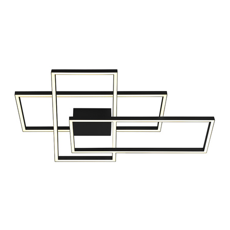 CEILING LIGHT 55W 3000K ALUMINUM& ACRYLIC DIMMABLE SANDY BLACK (2020 Zambelis) - Zambelis