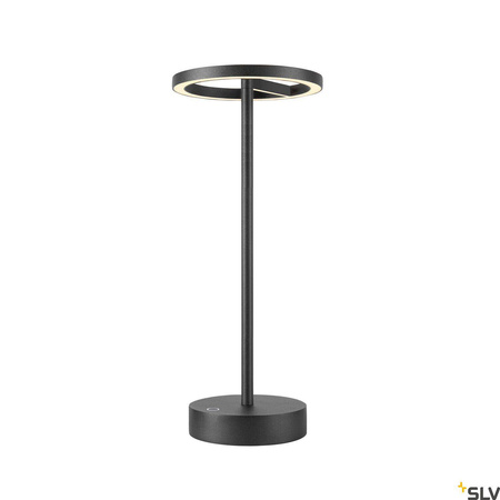 Przenośna lampa VINOLINA ONE 2700 K, TOUCH, czarna (1007359) - SLV