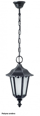 Lampa zewnętrzna wisząca na łańcuchu Retro Midi (K 1018/1/M) - SU-MA